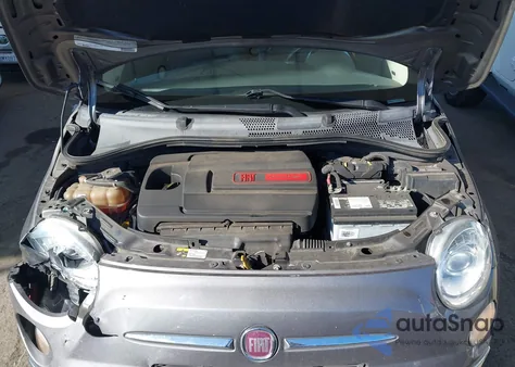 2012 Fiat 500 Lounge z USA, uszkodzony, nr VIN 3C3CFFCR7CT358409